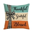 thumbnail image 1 of Housse de Coussin Colorée pour l'Action de Grâce, Design Imprimé, pour Canapé et Lit, Décoration Festive, Polyester Doux, 1 of 6