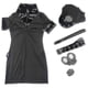 thumbnail image 5 of Policewomen Costume Party Carnival Cop Police Officer Uniform Halloween Adult Woman Police Dress Up-ZZY, 5 of 5