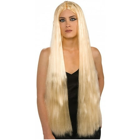 Blonde Witch Wig - 36 inch Long Blonde Witch Wig Adult Costume Accessory