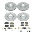 thumbnail image 2 of PowerStop Front and Rear Geomet Coated Brake Rotor and Pad Kit Fits: VOLVO Select Models CRK8576, 2 of 5