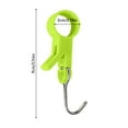 thumbnail image 3 of 4Pcs Boot Hanger Clips and Rotating S Hook for Closet Rods Stainless Steel Clothes Pins with Rubber Grip for Laundry Bathroom and Kitchen Storage Organization, White Size S, 3 of 5