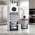 thumbnail image 3 of Stainless Steel Cleaner And Polish - Removes Fingerprints Grease And Water Stains - 120ml Spray - 1 Pack, 3 of 9