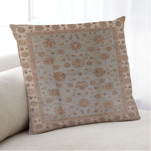 Ahgly Company Indoor Square Mid-Century Modern Throw Pillow, 18 inch by 18 inch