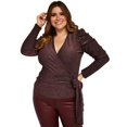 thumbnail image 1 of Blusa manga farol Roman Fashion/Tallas Extras 1764 (Rosa) rosa 42 Roman Fashion BL-GR-1764-ROSA, 1 of 7