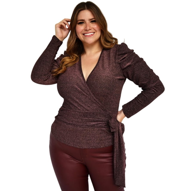 Blusa manga farol Roman Fashion/Tallas Extras 1764 (Rosa) rosa 42 Roman Fashion BL-GR-1764-ROSA