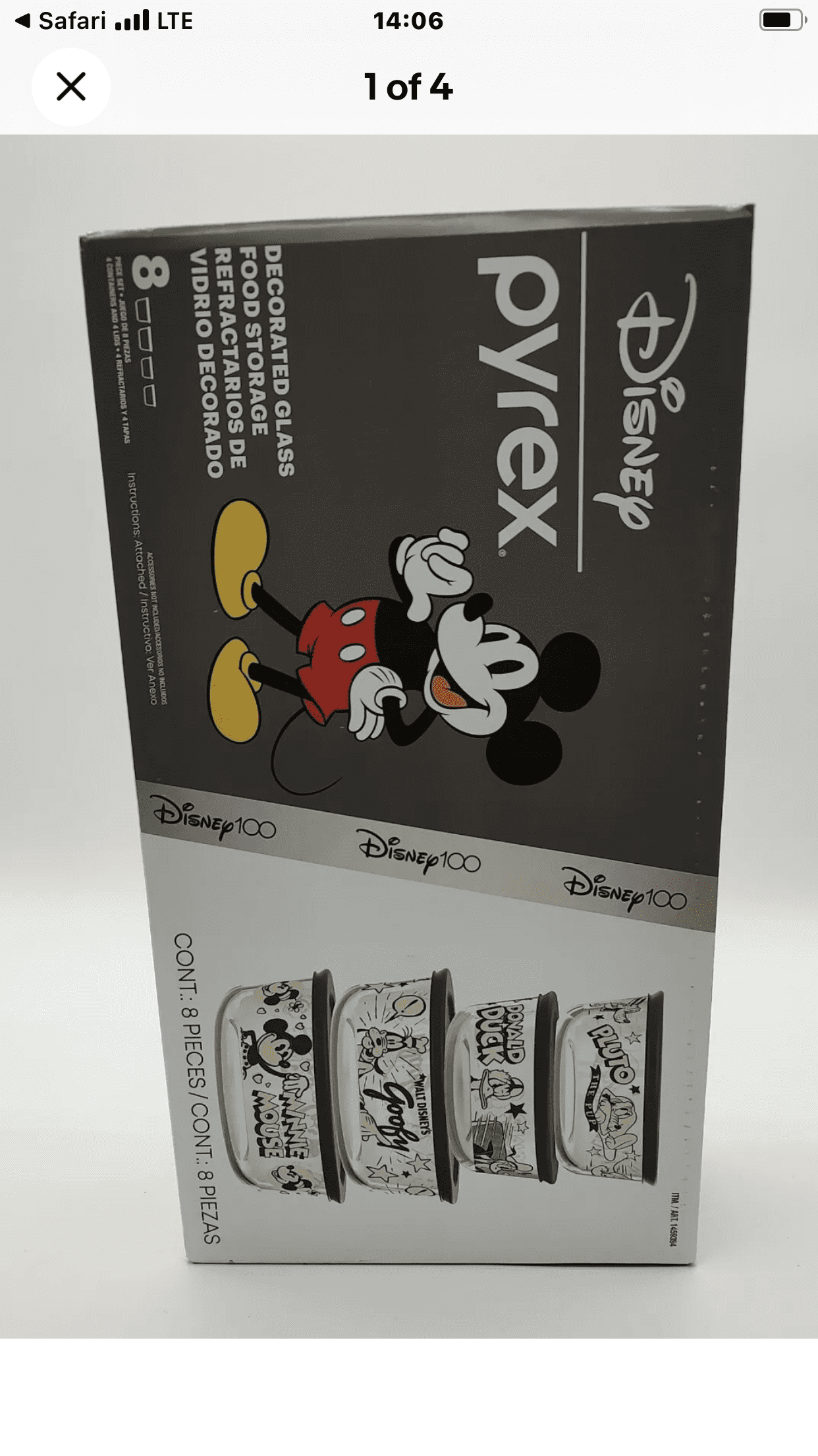 Pyrex Disney 100 Years of Wonder  Hy-Vee Aisles Online Grocery Shopping
