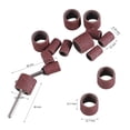 thumbnail image 5 of Raindrops 14-Pcs Sanding Drum Bands Set Abrasive Belt for Pet Nail Drill Rotary Tools, 5 of 7