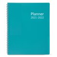 Pen+Gear 14 Month Weekly Planner, Large, Teal