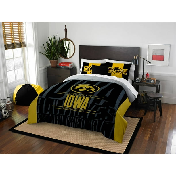 NCAA Iowa Hawkeyes &quot;Modern Take&quot; Bedding Comforter Set