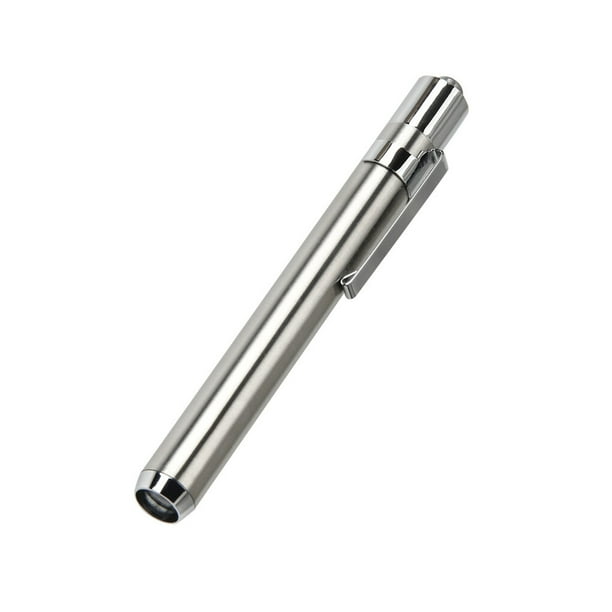 Cateissary Linterna de bolsillo Mini lámpara Mark Checker Mano de obra fina Ahorro de espacio Gafas de conveniencia Linterna multifuncional a Electrónica Luz blanca para prueba