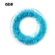 thumbnail image 2 of Anillo de natación transparente inflable, anillo flotante de piscina inflable con plumas de lentejuelas gruesas Adepaton Albercas e Inflables, 2 of 5