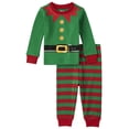 thumbnail image 1 of Conjunto de pijama The Children's Place Elf Suit de algodón para 6 a 9 meses, 1 of 3