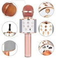thumbnail image 2 of Microphone Portatif Sans Fil Bluetooth Karaoké KTV Fête Musique Chant, 2 of 4