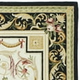 thumbnail image 2 of SAFAVIEH Chelsea Patton Floral Wool Runner Rug, Ivory/Black, 2'6" x 6', 2 of 4