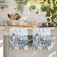 thumbnail image 4 of Blue Turtle Coastal Kitchen Towels Set of 4,Beach Coral Nautical Starfish Sea Eucalyptus Retro Absorbent Dish Towels for Kitchen,Microfiber Hand Towel,Quick Drying Tea Towel for Cleaning Dishcloths, 4 of 7