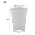 thumbnail image 1 of Clear Plastic Orchid Pots With Holes Transparent Flower Pot Succulents Plant 12cm, 1 of 9