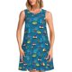 thumbnail image 1 of Fotbe Transportations with Buildings Vestido de Verano sin Mangas para Mujer – Vestido Midi Línea A, Estilo Camiseta Floral, Vestido Playero Casual y Fluido, 1 of 7
