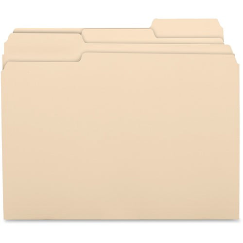 1/3 Cut Top Tab Pendaflex M13U1 Folders with One Bonded Fastener Manila Box of 50 Letter 