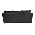 thumbnail image 4 of New Classic Furniture Sylvie Polyester Upholstered Sofa in Dark Gray, 4 of 6