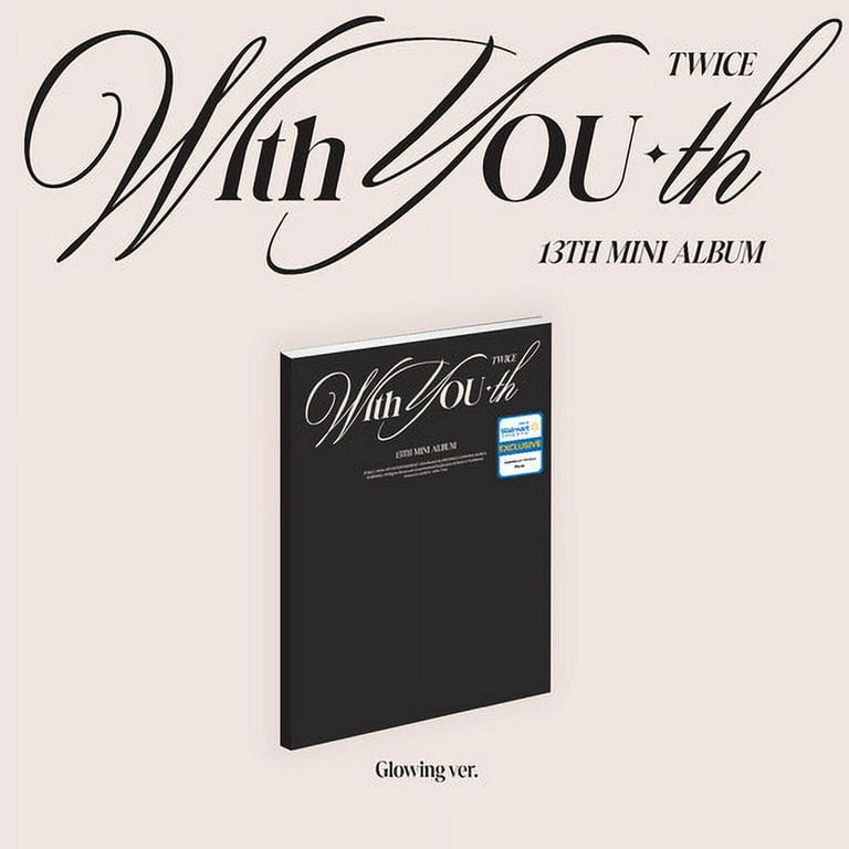 TWICE - With YOU-th (Glowing ver.) (Walmart Exclusive) - K-Pop CD 