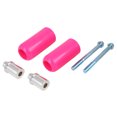 thumbnail image 1 of Par de Deslizadores de Cuadro Anti-choque Rosa Unique Bargains, 1 of 6