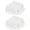 White, variant on 2 Pack Adhesive Pencil Holders for Desk, Silicone Flexible Pen Holder for Wall, Clipboard and Laptop, Study Supplies Office Accessories, 2-Slots Desk Organizer, Rugged Grip Pencil Holders,White
