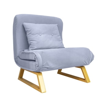 Sofá Cama Multifuncional 90º de Inclinación Brunéi Gris