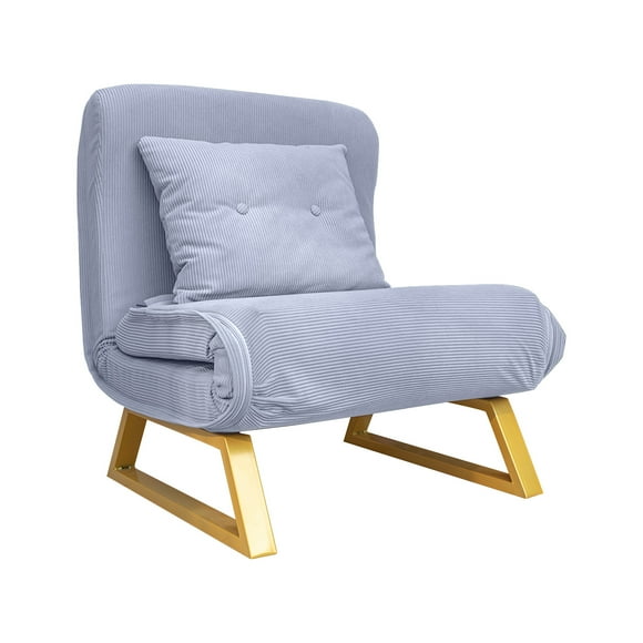 Sofá Cama Multifuncional 90º de Inclinación Brunéi Gris