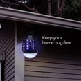 thumbnail image 2 of Dartwood Outdoor Bug Zapper - Waterproof, USB Rechargeable and Battery Powered Mosquito Killer, Insect Trap and Fly Swatter, 2 of 10