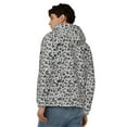 thumbnail image 4 of Kdxio Wild Animal Leopard Print Print Men Hoodies Casual Hoodies for Men with Zip Pockets Full Zip Long Sleeve Sweatshirt Sports Hooded Jacket-Medium, 4 of 5