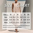 thumbnail image 2 of Morttic Women's Solid Color Halter Sleeveless Jumpsuit – Pleated Wide Leg Pants with Pockets Casual Boho Summer One Piece Sky Blue，M, 2 of 2