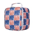 thumbnail image 2 of Bolsa de almuerzo Bento para primaria, bolsa de lonchera Oxford de tela impermeable con asa, gran capacidad para comidas escolares y picnics, 2 of 6