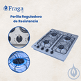 thumbnail image 4 of FRAGA Parrilla Empotrable, FRAGA PD180, 4 Quemadores, Acero Inoxidable, Acero Inoxidable, Encendido Electrónico, Gas L.P., Hecho en México., 4 of 4