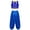 Blue, variant on Boys Arabian Prince Costume Halloween Game Character Roleplay Outfits Open Front Vest with Pants Blue 10