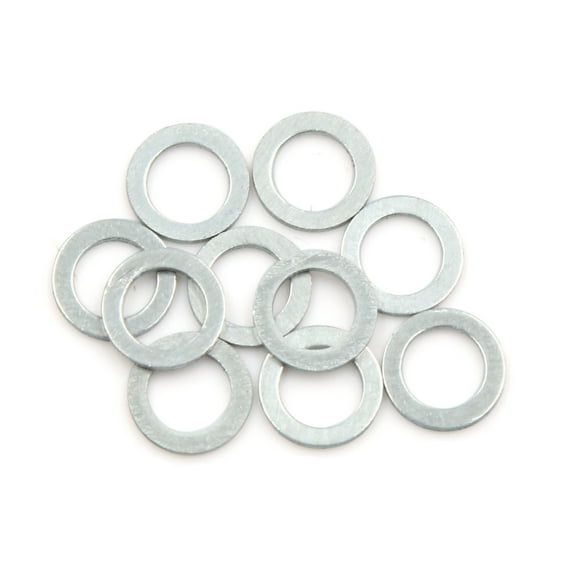 REGALWOVEN 10pcs Engine Oil Crush Washers Drain Plug Gaskets 8mm ID. 12mm OD. for Auto Car