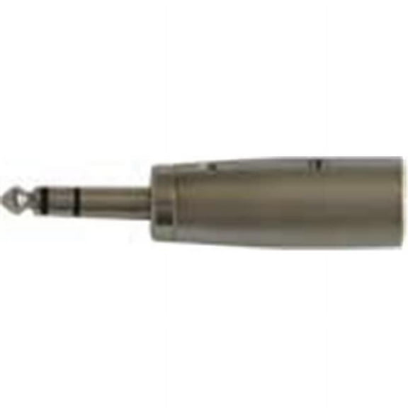 Audio2000S ACC3134S-P XLR Male to TRS (1/4 Inch) Male Balanced Adapter