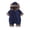 Navy, variant on asjyhkr Fleece Hooded Rompers for Boys Girls Comfy Puffer Thick Warm Coat Fall Winter Soft Casual Jumpsuit for Kids(12-18 Months,White)