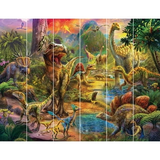 Bangcool Wall Stickers Waterproof Removable Creative 3D Dinosaur Raid  Decorative Stickers Wall Decals Mural Stickers for Kids Room Bedroom Living  Room