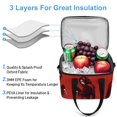 thumbnail image 4 of Gh_ostface Cooler Bag Insulated, Waterproof Leakproof Zipper Cooler Box Picnic Bag Insulatedfor Outdoor Travel Beach Picnic Camping, 4 of 8
