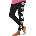 thumbnail image 4 of Penkiiy Capri Leggings for Women High Waisted Baseball Print Leggings for Women Athletic Trendy Tights Yoga Workout Pants S Black, 4 of 5