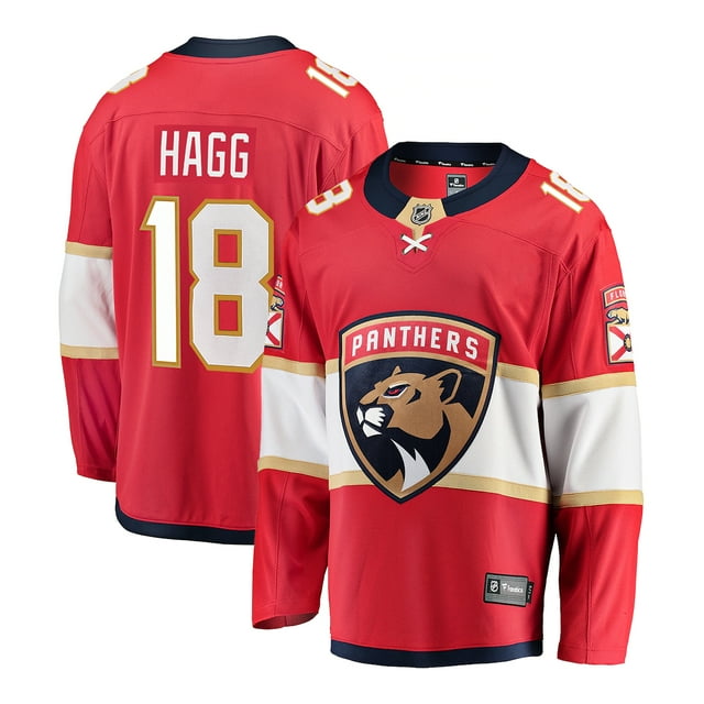 Florida Panthers Robert Hagg Breakaway Home Jersey