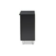 thumbnail image 4 of Baxton Studio Gisela Modern and Contemporary Two-tone Oak and Dark Gray 2-Door Shoe Storage Cabinet, 4 of 5