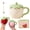 A-set, variant on Cute Strawberry Shortcake Mug with Lid and Spoon Ceramic Pink Coffee Maker Tea Cup for Women Girls Kawaii Kitchen Gifts