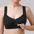 thumbnail image 2 of Solid Color Vest Type No Steel Ring Bra Gathering Underwear for Daily Casual Comfort and Support Without Underwire Features, 2 of 6