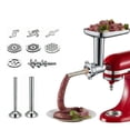 thumbnail image 5 of Meat grinder for KitchenAid mixer, stainless steel kitchen accessory, 5 of 5