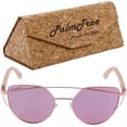 thumbnail image 1 of Lentes con Protección UV400 VentDepot Shine Pink UV400 Marco de Metal Bambú, 1 of 1