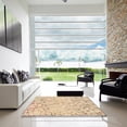 thumbnail image 7 of Ahgly Company Machine Washable Indoor Square Transitional Bronze Brown Area Rugs, 8' Square, 7 of 7