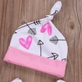 thumbnail image 4 of 4Pcs Newborn Infant Baby Girl 3 6 12 18 24M Clothes Set Romper Bodysuit+Pants Leggings Outfit, 4 of 7