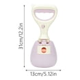 thumbnail image 3 of Poop With Dispenser Leash Portable Waste Pick Up For Walking Cleaning, 3 of 6