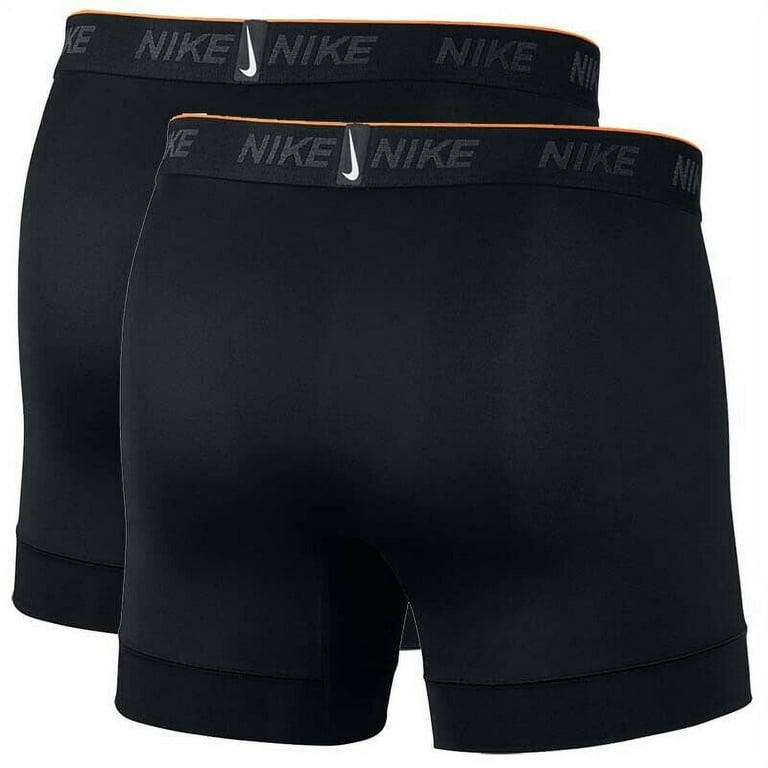 Nike Men's Training Boxer Briefs (2 Pack) AA2960-010 Black 